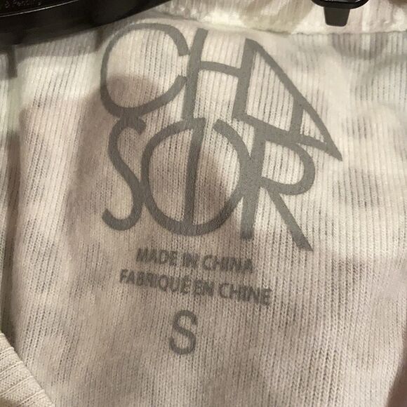 Chaser Painted Leopard Cozy Knit Womans Sweatshirt size Small - Picture 5 of 6